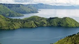 Jezioro Toba uformowane w kalderze wulkanu