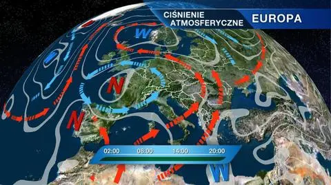 Na pogodę w Polsce wciąż wpływa układ niskiegoo ciśnienia