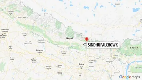 Ofiary śmiertelne i zaginieni po osunięciu się ziemi w Nepalu