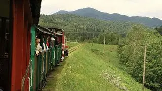 Bieszczadzka Kolejka Leśna w trasie