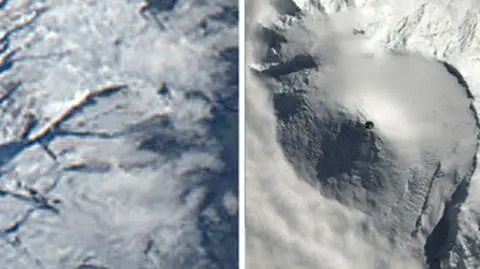 Cicha erupcja na lodowej wyspie