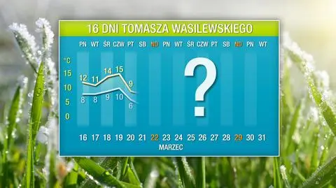 Pogoda na 16 dni: trzy skoki temperatury