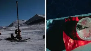 Ślady życia z jeziora Vida