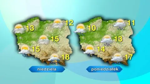 W najbliższych dniach mogą pojawić się burze