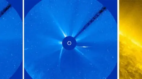 Lovejoy w słonecznej atmosferze