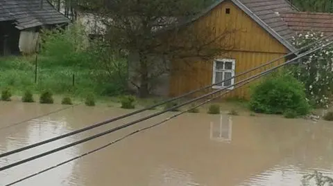 Podtopiona Burzyna (woj. małopolskie)