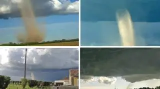 Tornado nad południową Francją