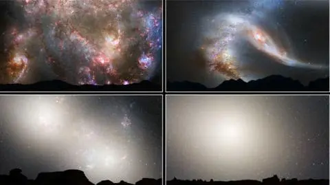 Kanibalistyczne praktyki galaktyk: większa pożera mniejszą