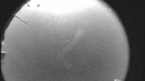 Meteor nad Arizoną, który zarejestrowano o godz. 4 rano czasu miejscowego 2 czerwca