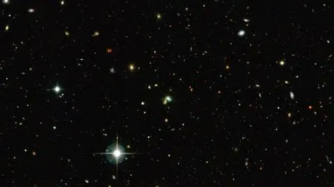 Nowa galaktyka to zielona fasolka