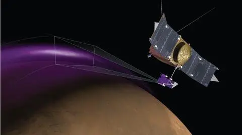 Zorza na Marsie (NASA/University of Colorado)