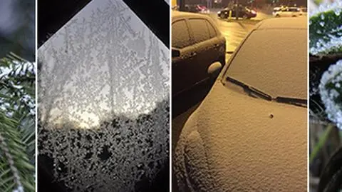 W Polsce pojawił się śnieg