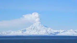 Redoubt podczas erupcji