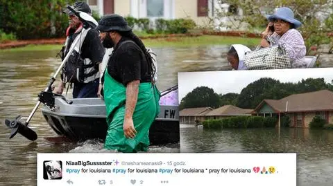 Luizjana znów pod wodą. Trzeci raz w ciągu 11 lat