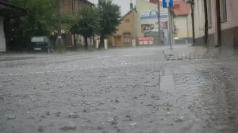 Podtopienia w Skierniewicach.
