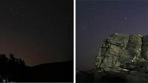 Gwiaździsta noc w Hong Kongu 