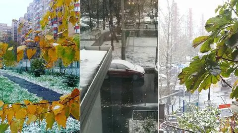 Do Moskwy zawitała zima. Ulice miasta pokrył śnieg
