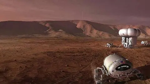 Tak badacze NASA wyobrażają sobie kolonię na Marsie