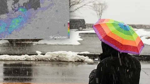 Na razie jeszcze zimowa aura 