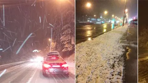 Godziny w korku i śliskie drogi. Zima na Waszych zdjęciach