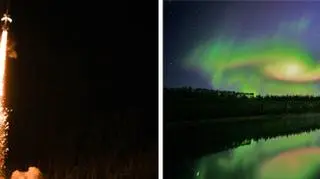 Podczas zorzy polarnej następuje "ucieczka" niektórych cząsteczek tlenu z atmosfery