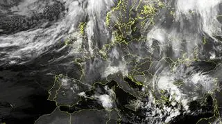 Układ frontów nad Europą