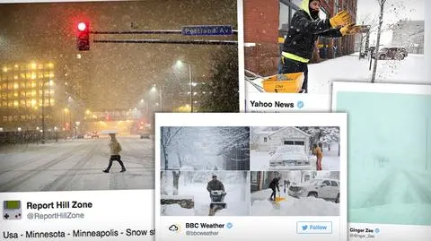 Rekordowe opady śniegu w USA