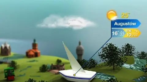 Nad jeziorami pogoda dopisze
