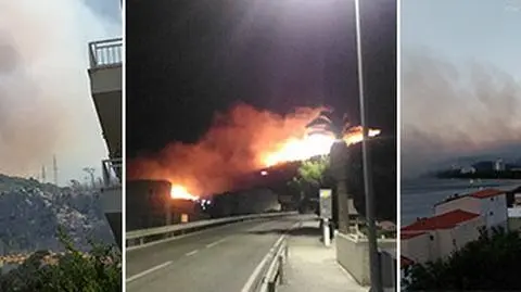 Pożary w Chorwacji - zobacz relacje Reporterów 24