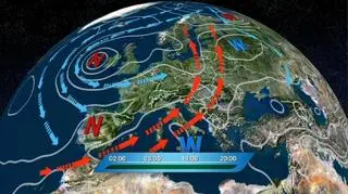 Sytuacja nad Europą