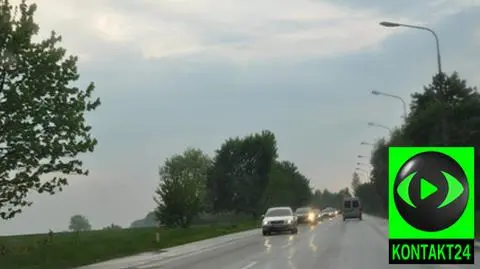 Miejscami drogi zrobią się śliskie od deszczu