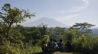 Wulkan Agung daje o sobie znać (PAP/EPA/MADE NAGI)