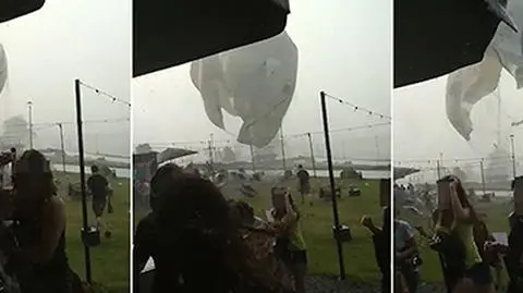 "Balonem zaczęło miotać, uderzył w latarnię i pękł"