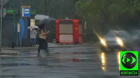 Na zachodzie Polski zagrzmi i popada