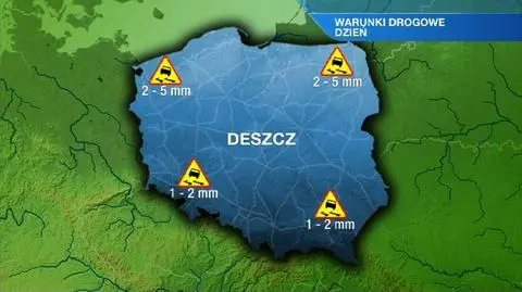 W czwartek popada w całym kraju