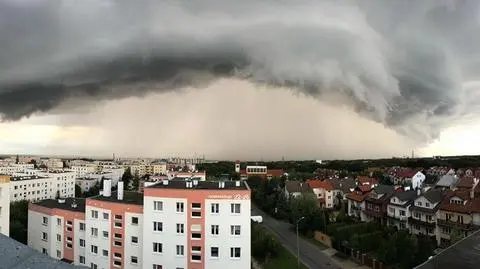Tak wygląda zapowiedź nadchodzącej burzy