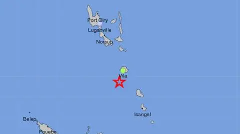 Silne wstrząsy u wybrzeży Vanuatu