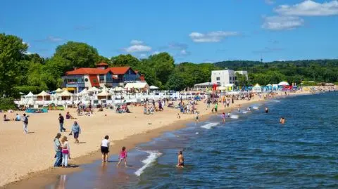 Temperatura wody w nadmorskich miejscowościach nie zachęca do kąpieli