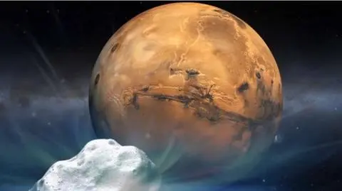 Kometa jest coraz bliżej Marsa