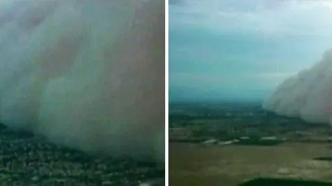 Piaskowy gigant uderzył w Phoenix