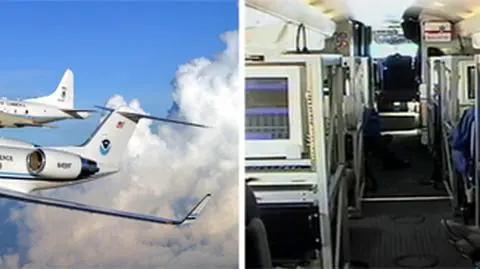 Dzięki pracy "Łowców Huraganów" meteorolodzy wydają ostrzeżenie