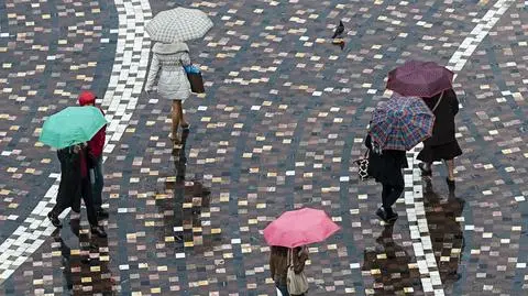 W poniedziałek wróci deszcz i deszcz ze śniegiem 
