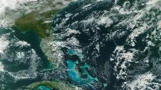Wybrzeża USA, Floryda - zdjęcie zrobione przez satelitę VIIRS