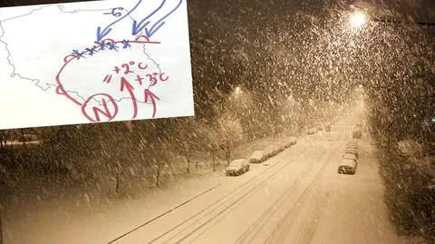 Śnieżyce, silny wiatr i będzie gorzej. W nocy załamanie pogody na południu