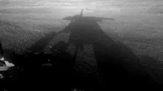 "O krok bliżej do fotela burmistrza Marsa" - napisał Curiosity