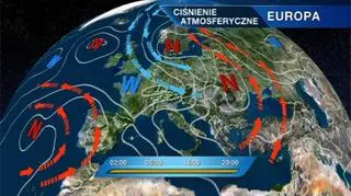 Nad Polską niż ze wschodu