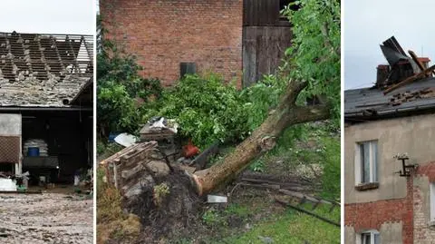 Kilka domów zniszczonych w 15 sekund