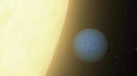 Spitzer wychwycił emisję światła super-Ziemi