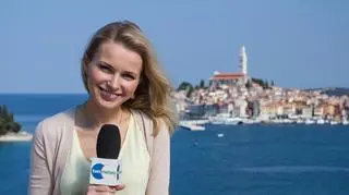 Agnieszka Cegielska podczas Majówki w Chorwacji w 2012 r.