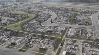 Fort McMurray po pożarze